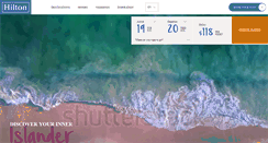 Desktop Screenshot of hiltoncaribbean.com